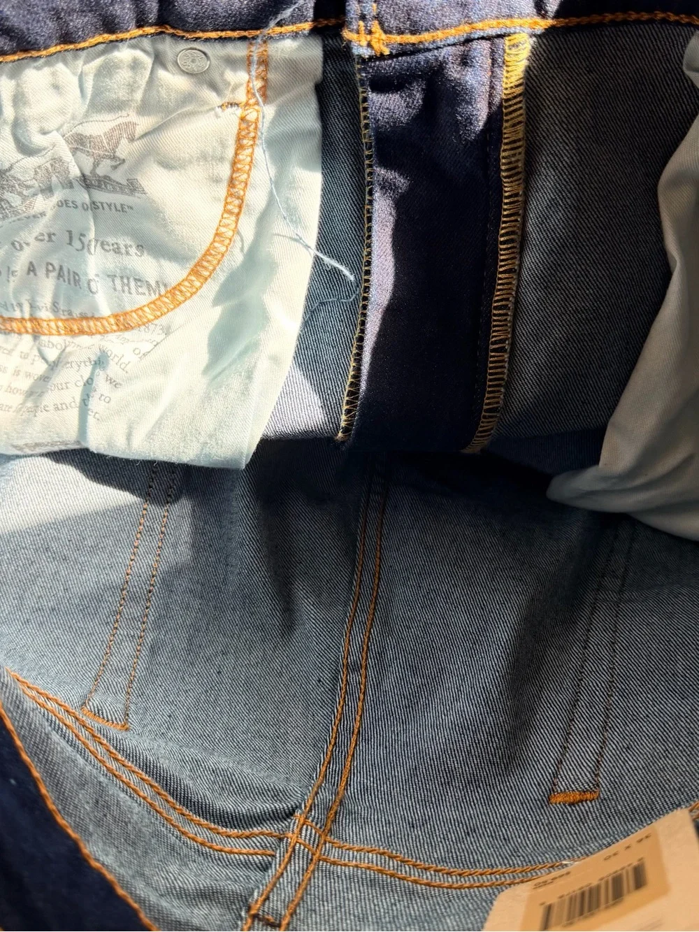 Levi’s Men 513 Slim Jeans NWT Dark Blue Below Waist